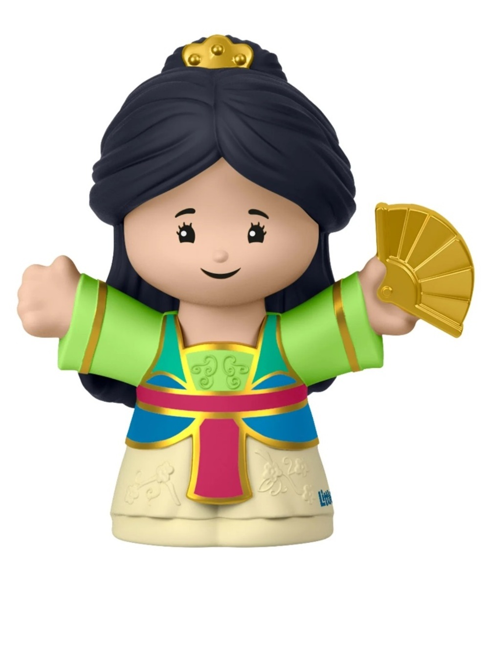 New Fisher-Price Little People Disney Princess Mulan Figure Chinese Warrior - Picture 2 of 7